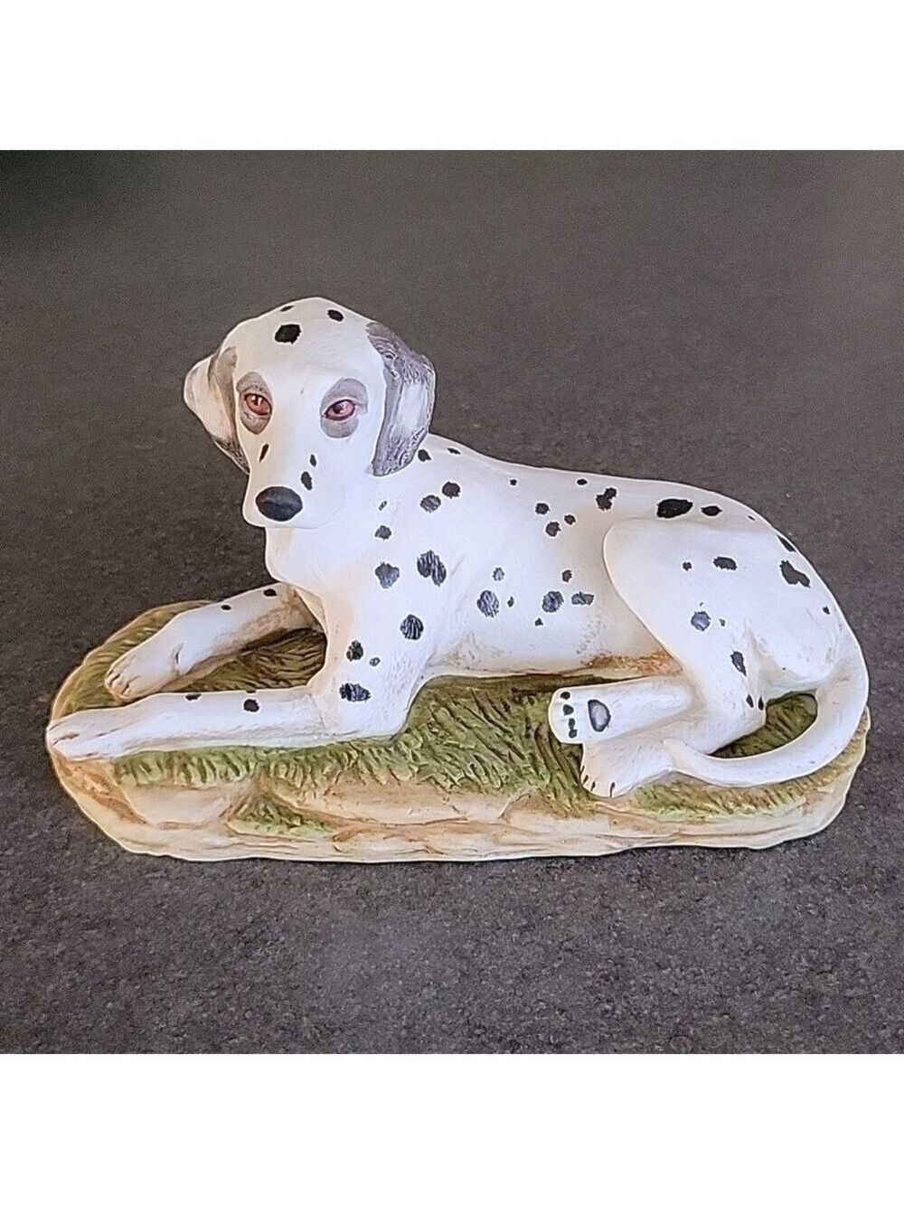 Vintage Homco Dalmatian Dog Porcelain Bisque Figurine - #1403